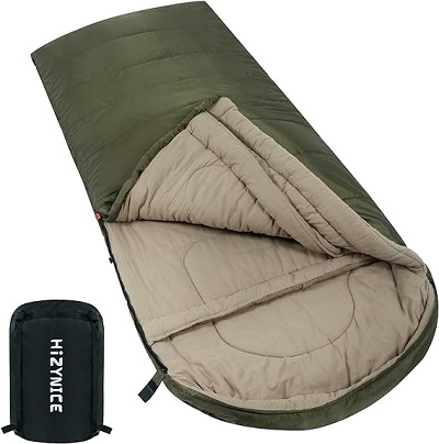 10. Hizynice Backpacking Sleeping Bag 